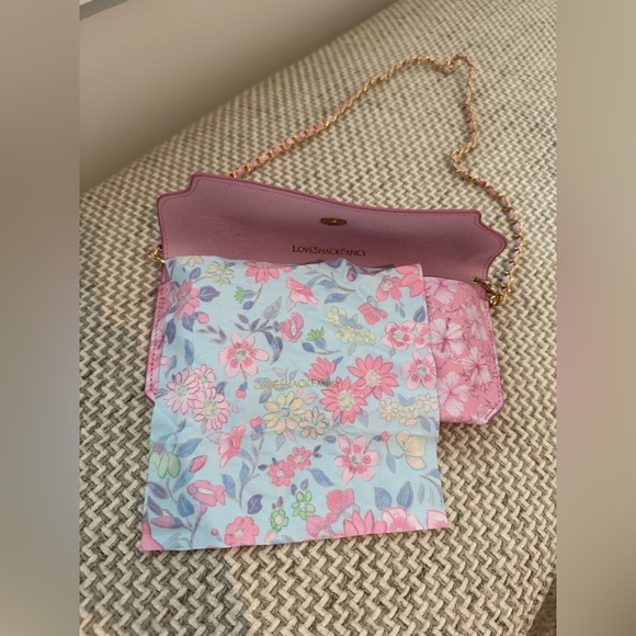 LoveShackFancy Ravi Sunglasses in Peony Pink - Picture 4 of 11